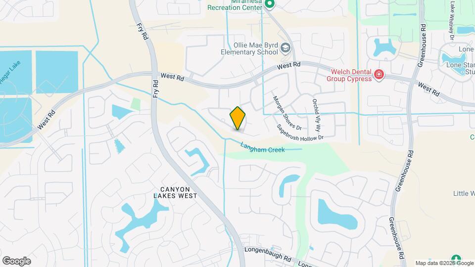 20267 Creekdale Bend Dr Map and Location Details