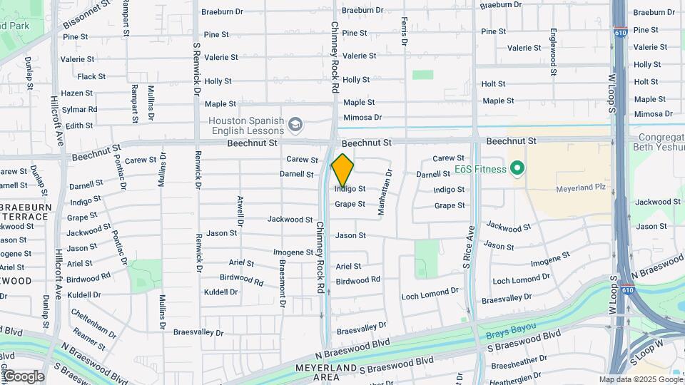 5243 Indigo St Map and Location Details