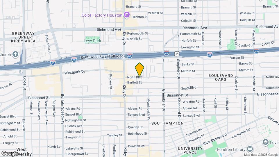 2437 North Blvd Map and Location Details