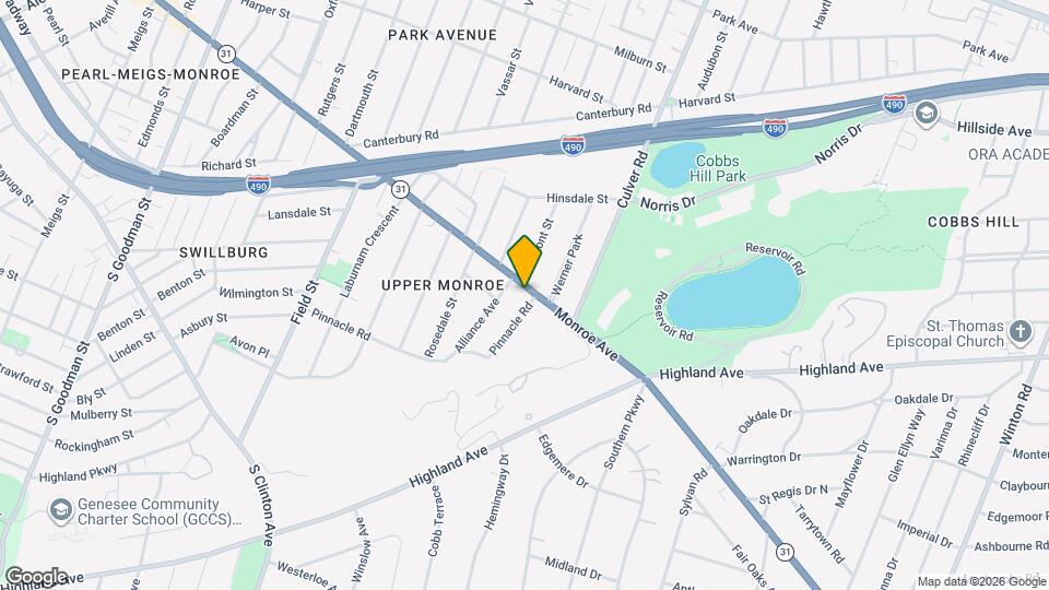 1115 Monroe Ave, Unit 2 Mapa y Detalles de la Ubicación