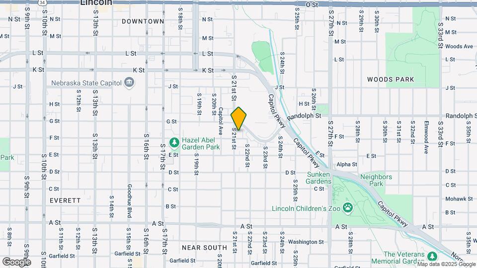 2118 F St Map and Location Details