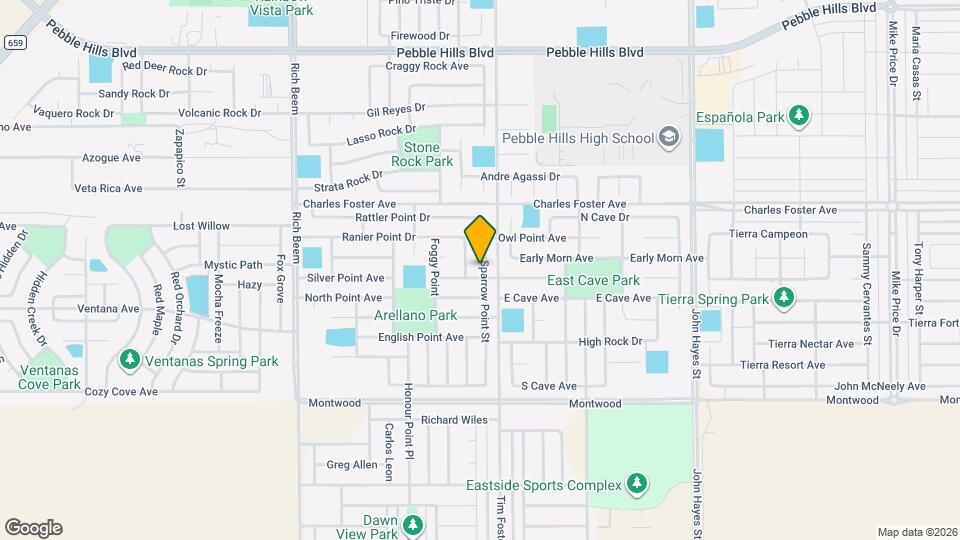 2405 Sparrow Point St Map and Location Details