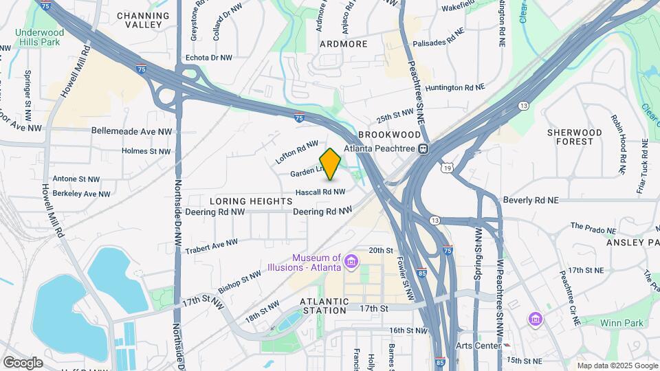 321 Hascall Rd NW Map and Location Details