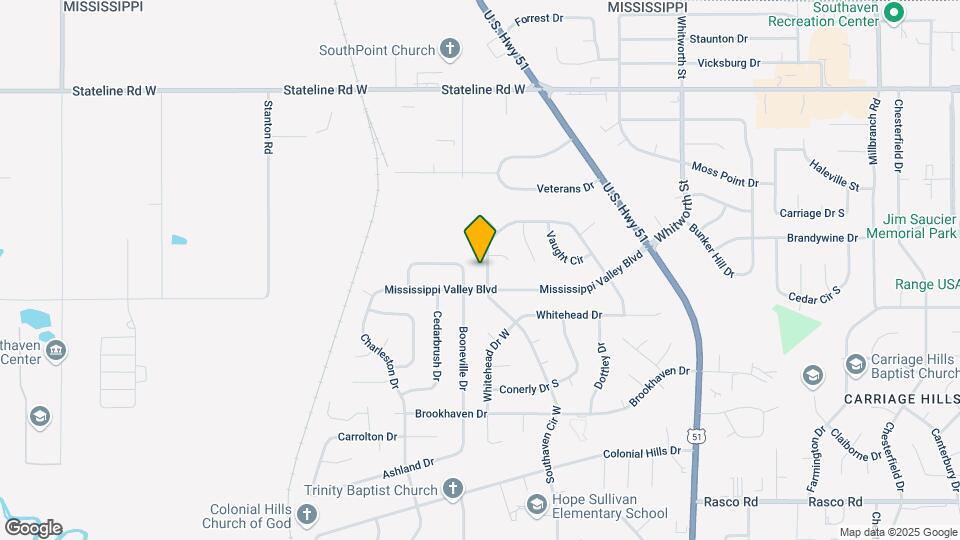 8549 Southaven Cir W Map and Location Details