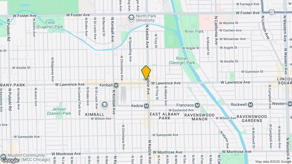 3200-3208 W Lawrence Ave Mapa y Detalles de la Ubicación