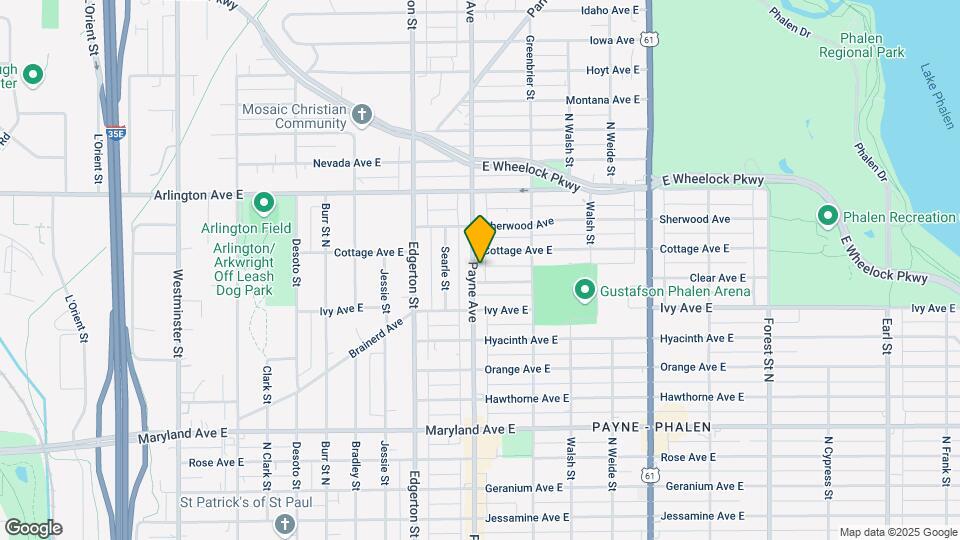 1360 Payne Ave Mapa y Detalles de la Ubicación