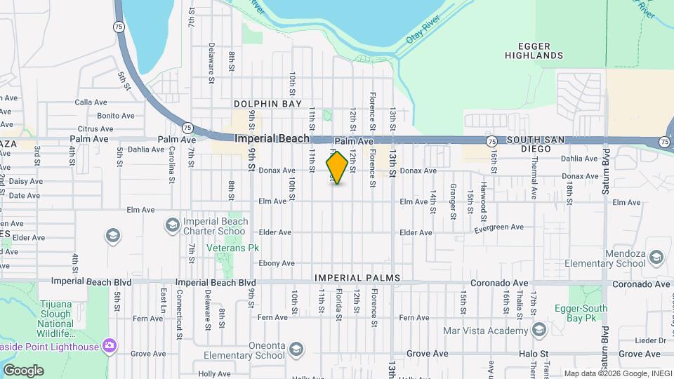 859 Florida St, Unit ADU#2 Map and Location Details