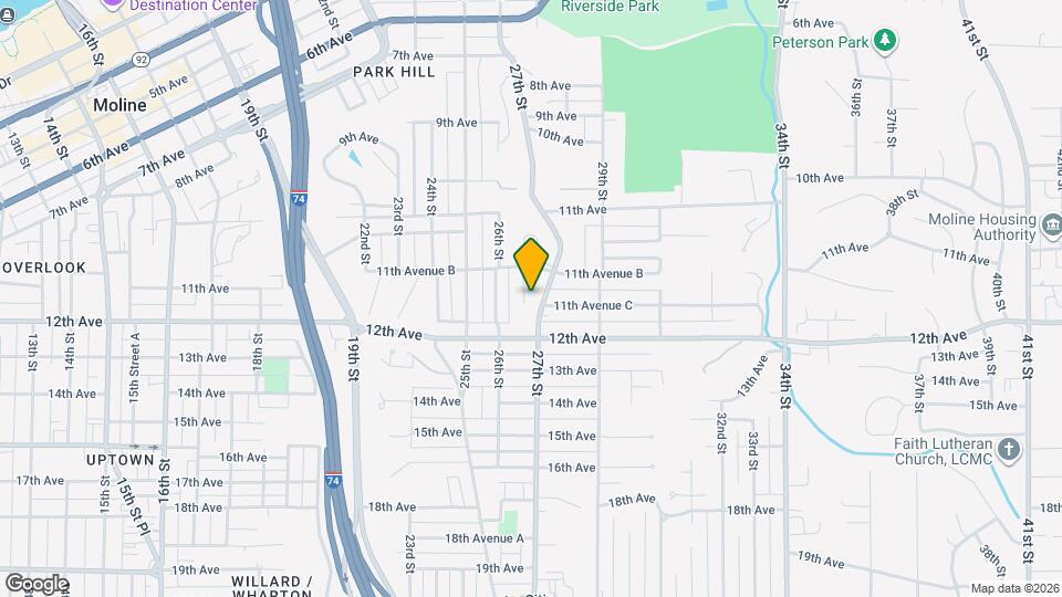 1178 26th Street A Map and Location Details