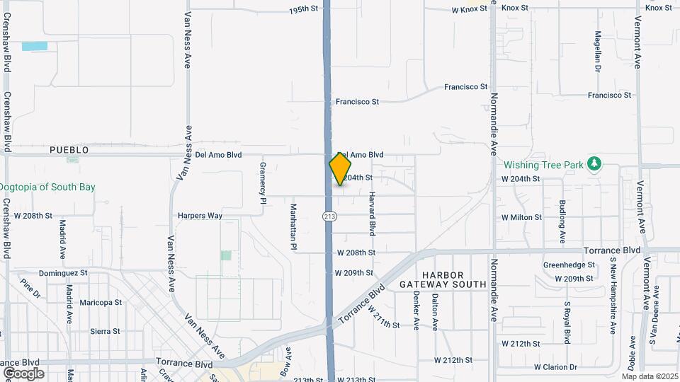 1655 W 205th St Map and Location Details