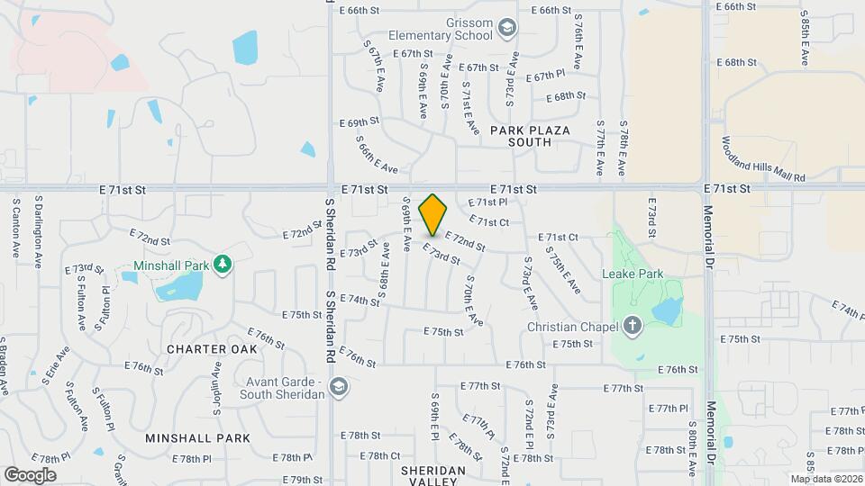 6925 E 73rd St, Unit 241 Map and Location Details