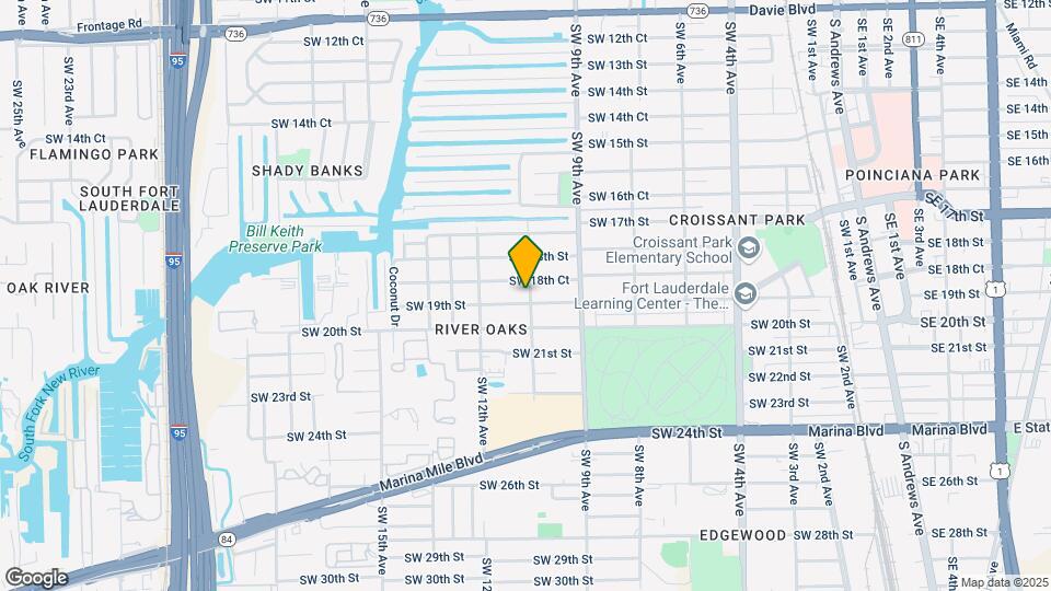 1001 SW 19th St Map and Location Details