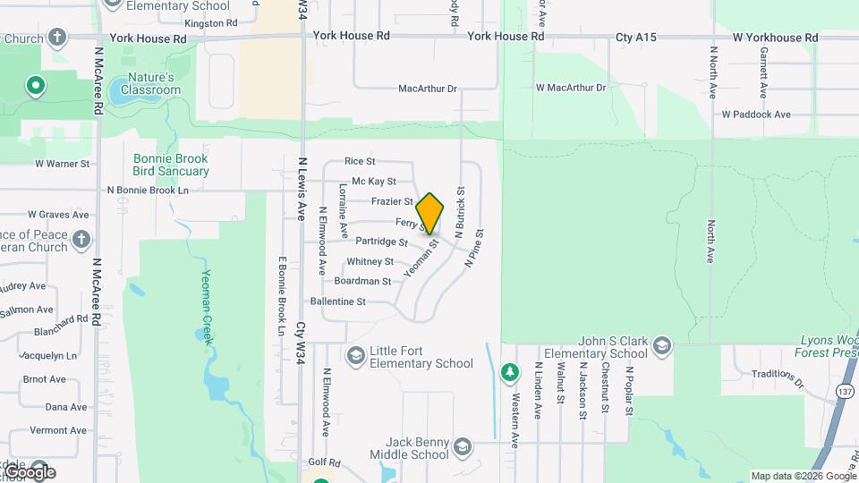 2732 Yeoman St Map and Location Details