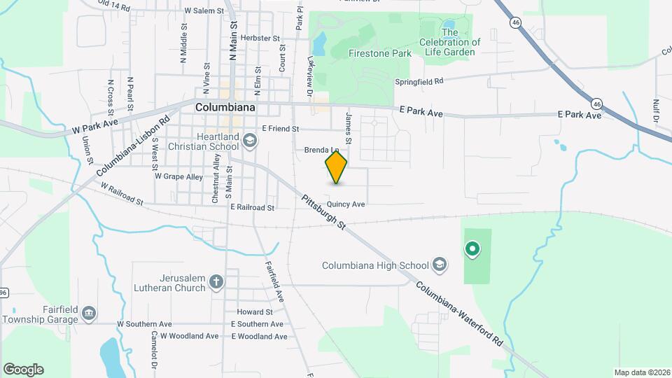 213 Blueberry Dr Map and Location Details