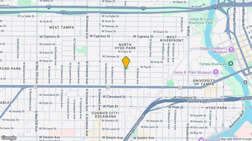 301 N Fremont Ave Map and Location Details