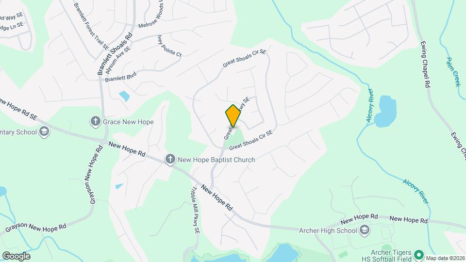 1315 Great River Pkwy SE Mapa y Detalles de la Ubicación