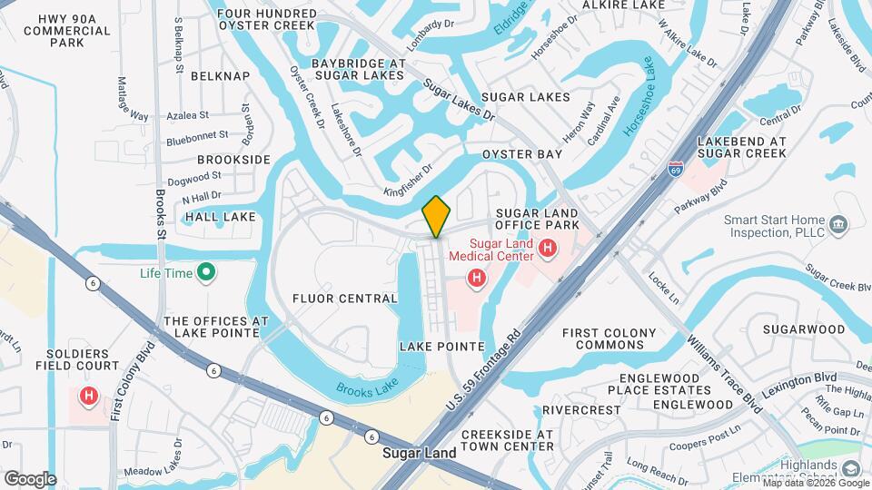 1110 Lake Pointe Pkwy Map and Location Details