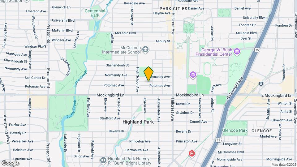 3508 Potomac Ave Map and Location Details