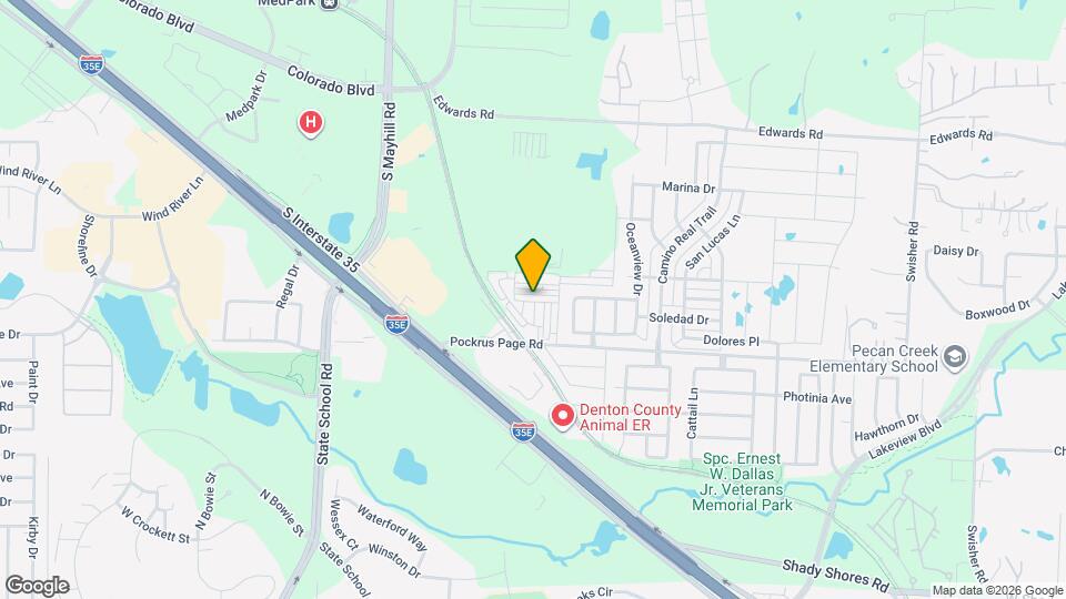 4601 Tiberius Dr Map and Location Details