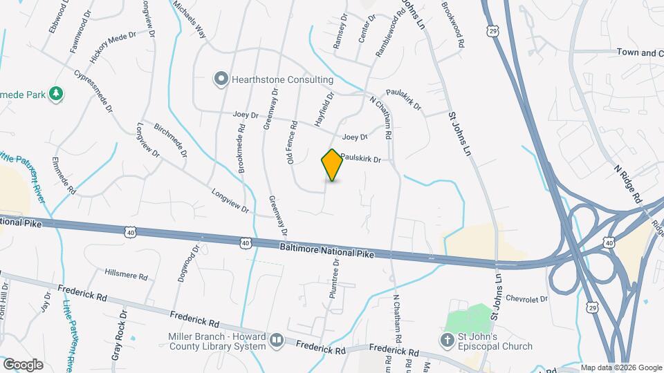 3229 Ramblewood Rd Map and Location Details