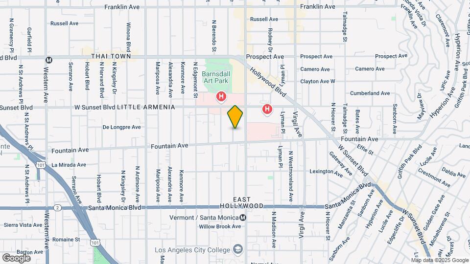 1324 N New Hampshire Ave Map and Location Details