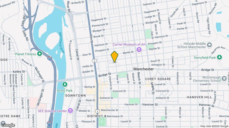 502 Pine St Mapa y Detalles de la Ubicación