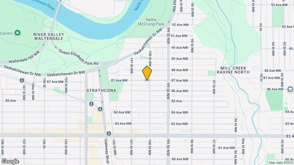 10003 87 Av NW Map and Location Details