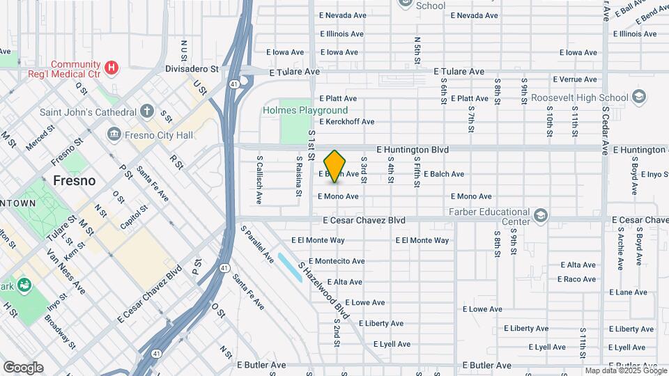 532 S 2nd St Map and Location Details