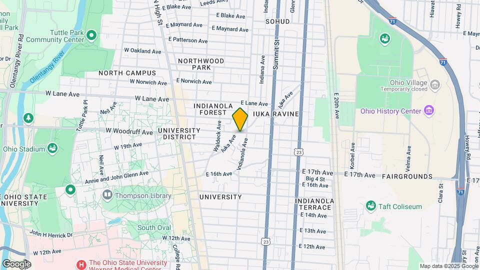 1996 Iuka Ave Map and Location Details