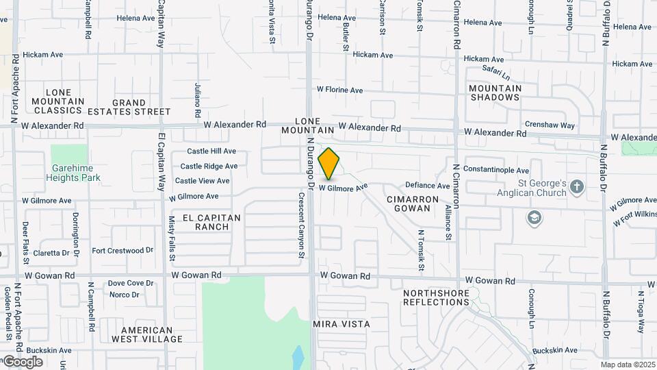 8456 W Gilmore Ave Mapa y Detalles de la Ubicación