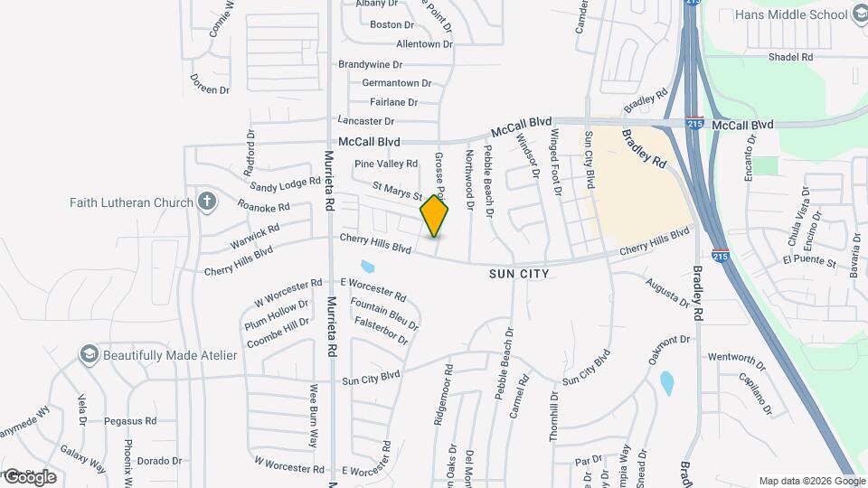 26300 Cherry Hills Blvd Map and Location Details