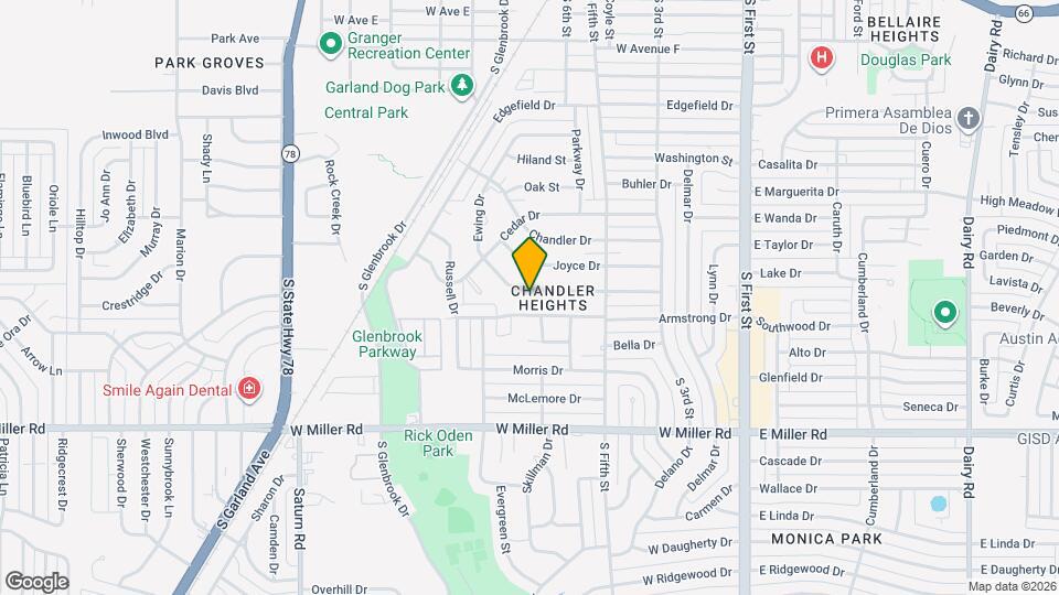 632 Freeman Dr Map and Location Details