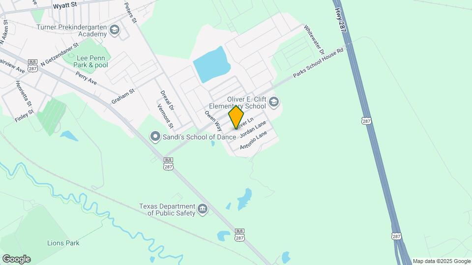 608 Oliver Ln Map and Location Details