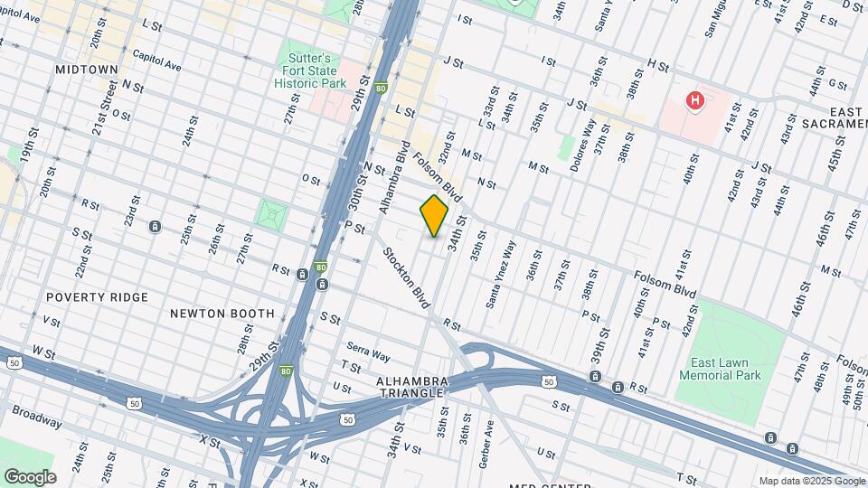 1555 1/2 32nd St Mapa y Detalles de la Ubicación