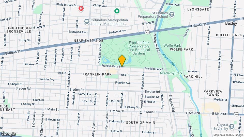 1651 Franklin Park S Map and Location Details