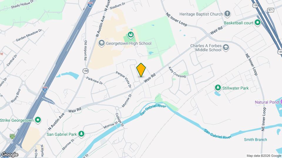 406 Parkline Dr Map and Location Details