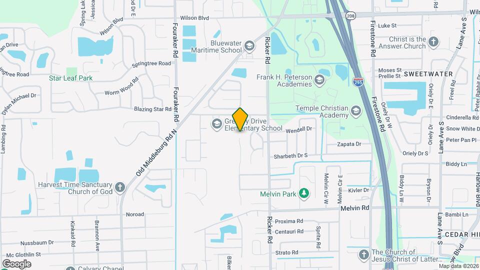 4285 Melissa Ct W Map and Location Details