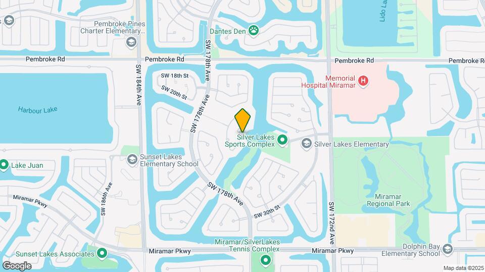 2101 SW 176th Ave Map and Location Details