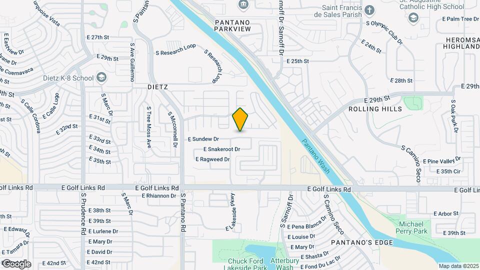 8137 E Sundew Dr Map and Location Details