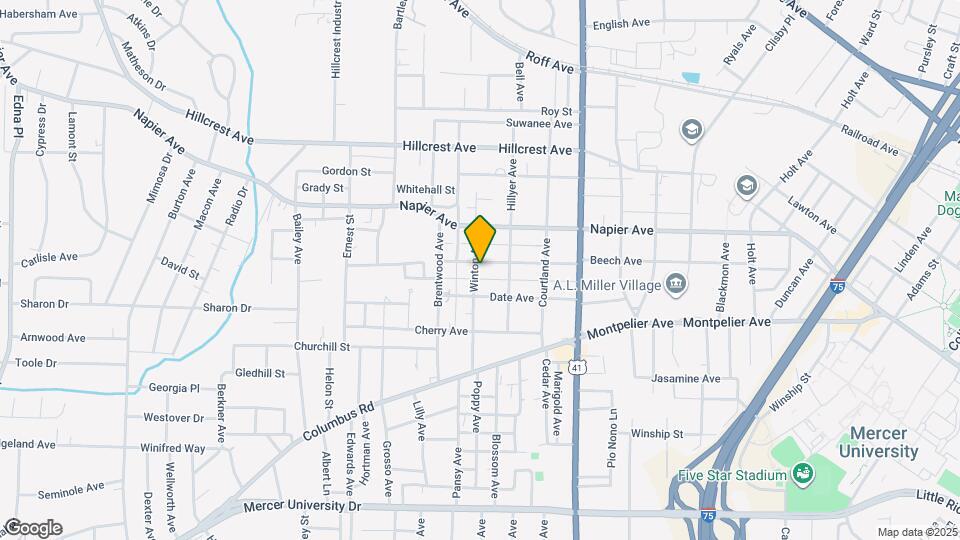 1226 Winton Ave Map and Location Details