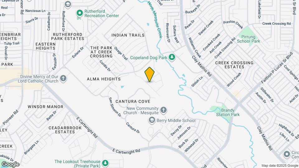 1808 Osage Trail Map and Location Details