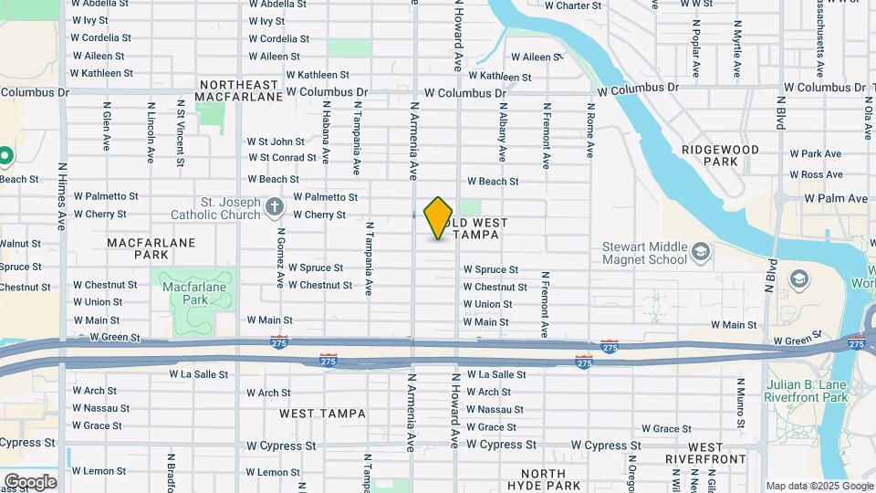 2321 W Walnut St Map and Location Details