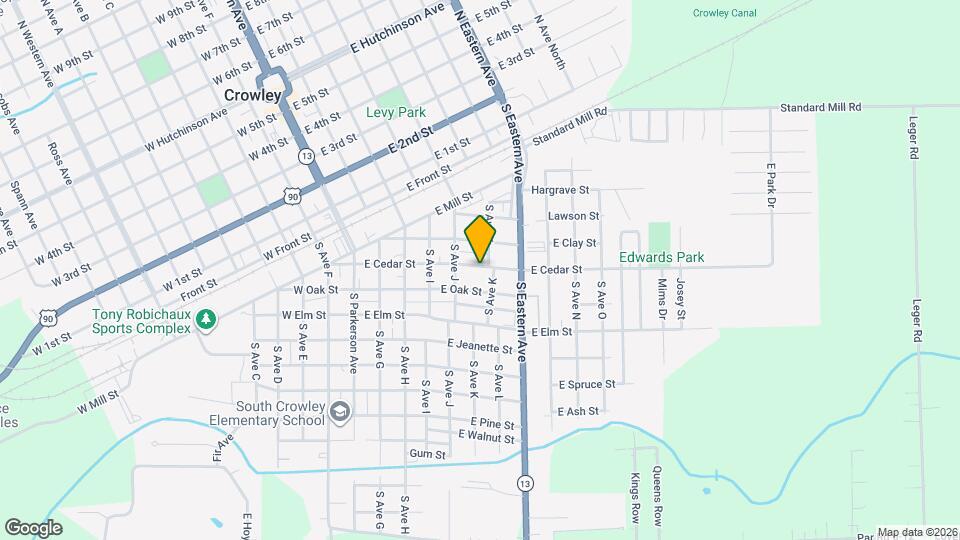 518 E Cedar St Map and Location Details