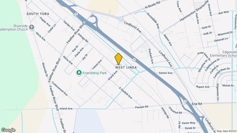 5661 Arboga Rd Map and Location Details