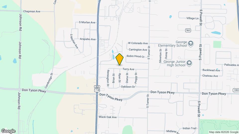 570 Terry Ave Mapa y Detalles de la Ubicación