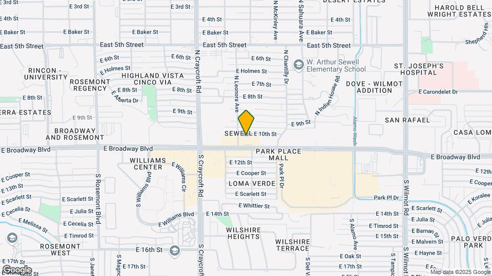 Broadway Apartments Mapa y Detalles de la Ubicación