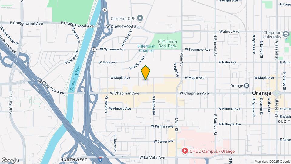 160 N Fir St Mapa y Detalles de la Ubicación