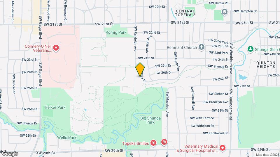 2513 SW Shunga Dr Map and Location Details