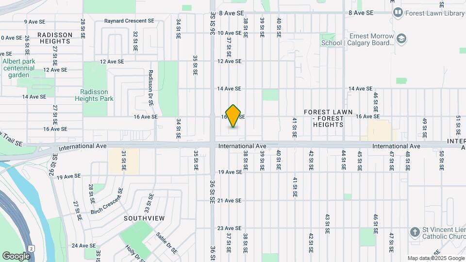 1712 37th St SE Map and Location Details