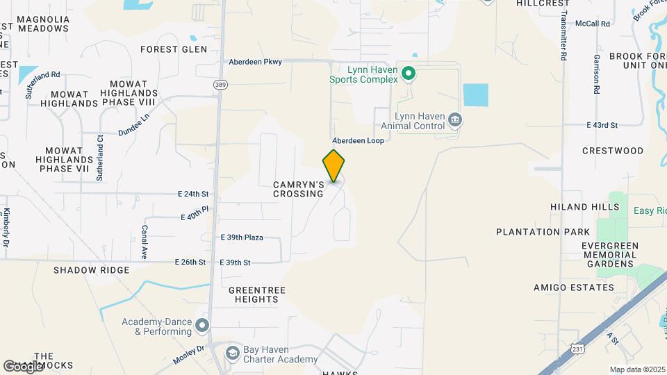 2307 Dragonfly Ln Map and Location Details