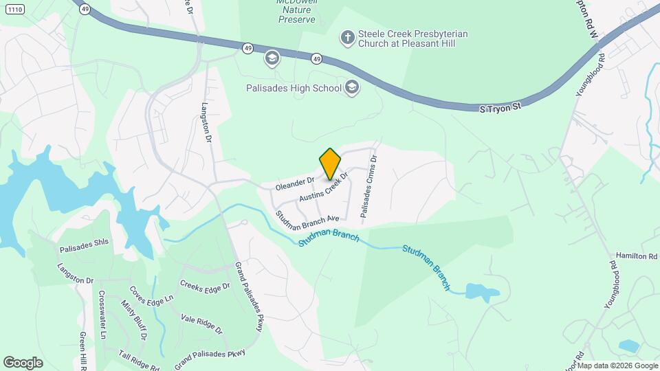 17520 Austins Creek Dr Map and Location Details